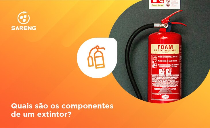 Quais são os componentes de um extintor?